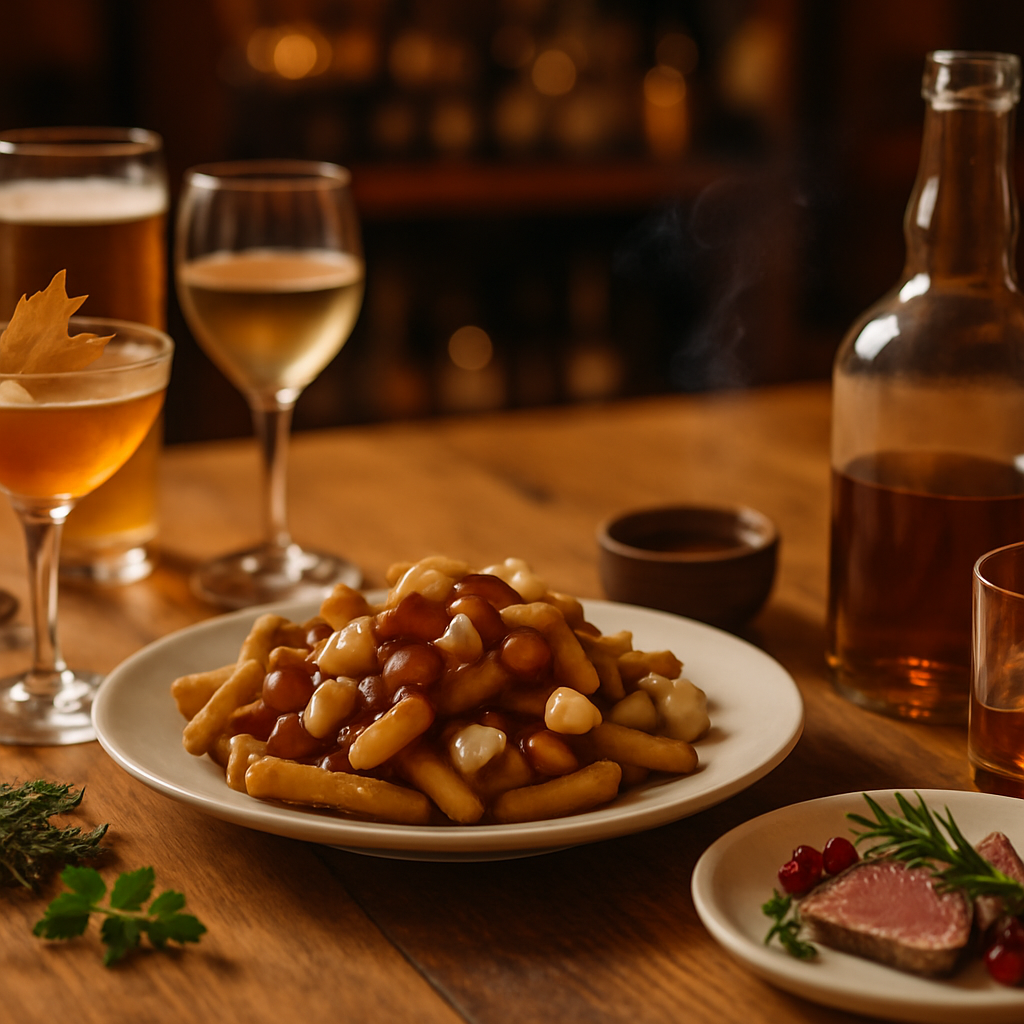Kanadische Getränkekarte und Pairings bei Canadianonline in Deutschland
